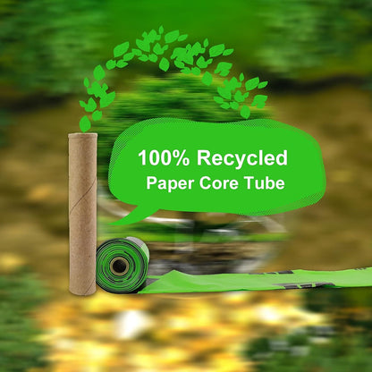 Dog Poop Bags | Compostable Dog Waste Bags | 30 Microns Ultra Thick,Leak Proof,Plant-Based,Unscented | 360 Count