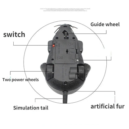 Rat Funny Cat Toy with Remote Control Multicolor Mouse Cute Wireless Controlled Toy Rat Pet Supplies Cat Pet Supplies